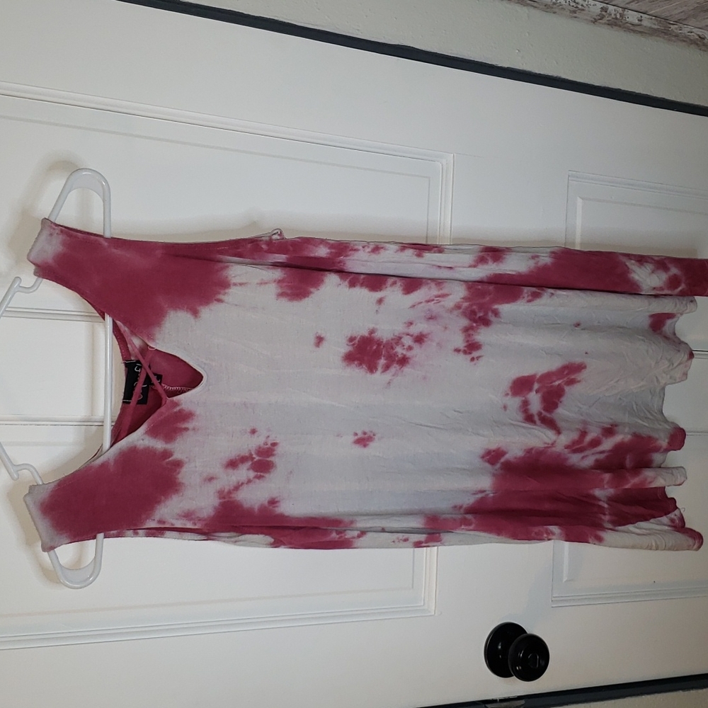 Tie dyed summer dress